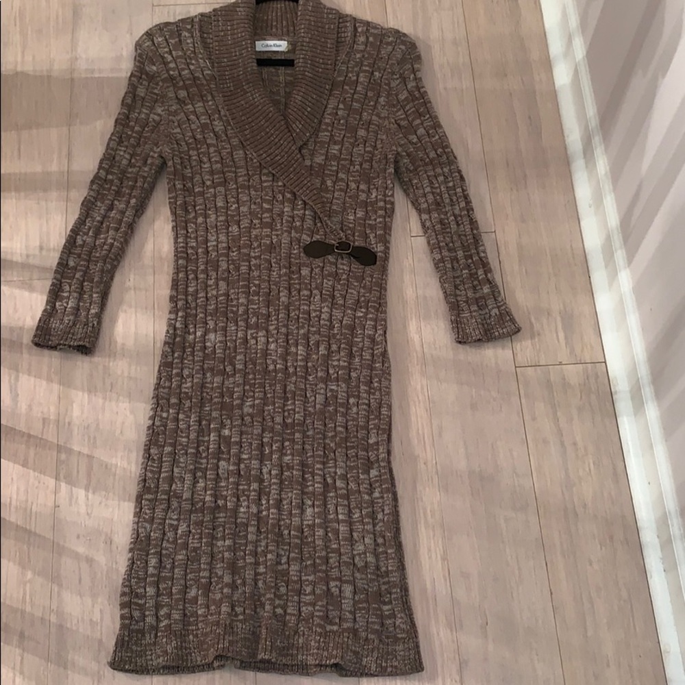 Calvin Klein Sweater Dress-Never worn